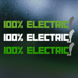 Die Cut Vinyl Electric Vehicle Decal