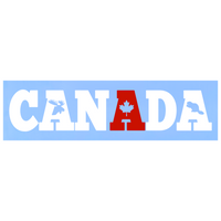 New Die Cut Vinyl Custom CANADA Decal - Car Decal, Truck Decal, Laptop Decal, Decal Sticker