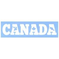 New Die Cut Vinyl Custom CANADA Decal - Car Decal, Truck Decal, Laptop Decal, Decal Sticker