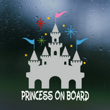 Die Cut Vinyl Princess / Prince On Board Baby On Board Decal -  Window / Vehicle Decal