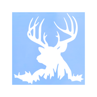 Die Cut Vinyl Bedding Buck Deer Decal