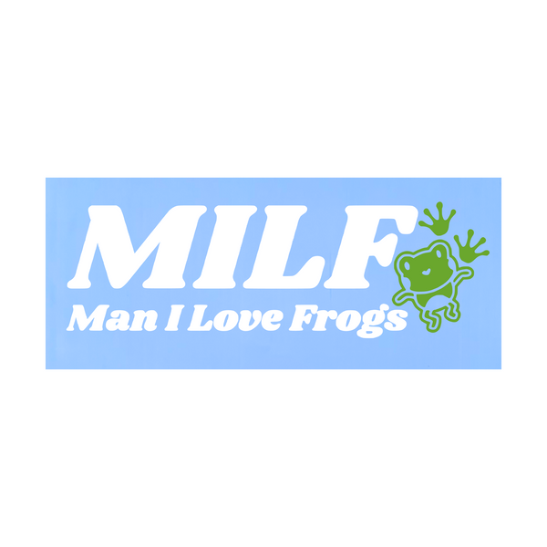 Man I Love Frogs Funny Decal for Car, Trucks, Laptop & More