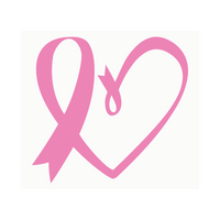 Breast Cancer Awareness Ribbon Die Cut Vinyl Decal