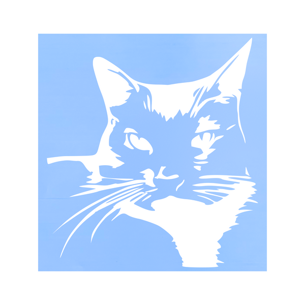 Die Cut Vinyl Tuxedo Cat Decal - Car Decal, Truck Decal, Laptop Decal