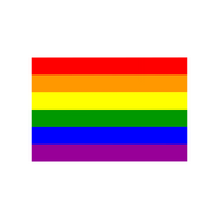 LGBTQ Pride Flag High Quality Vinyl Sticker Decal